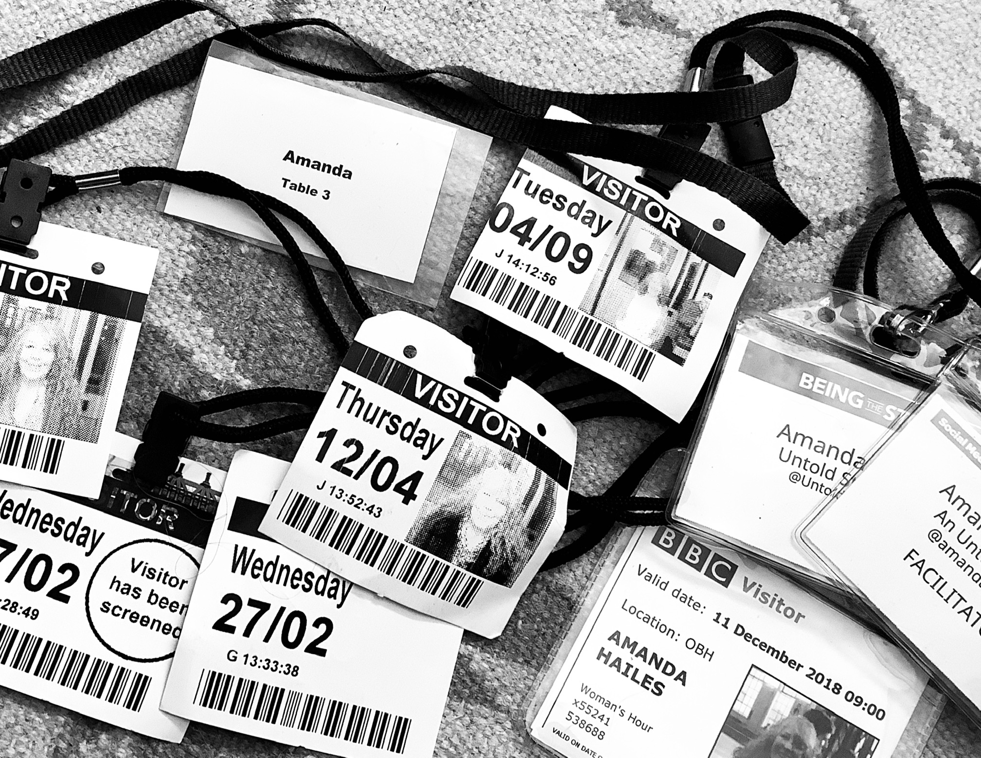 Lanyard. A poem about professionalism and power.